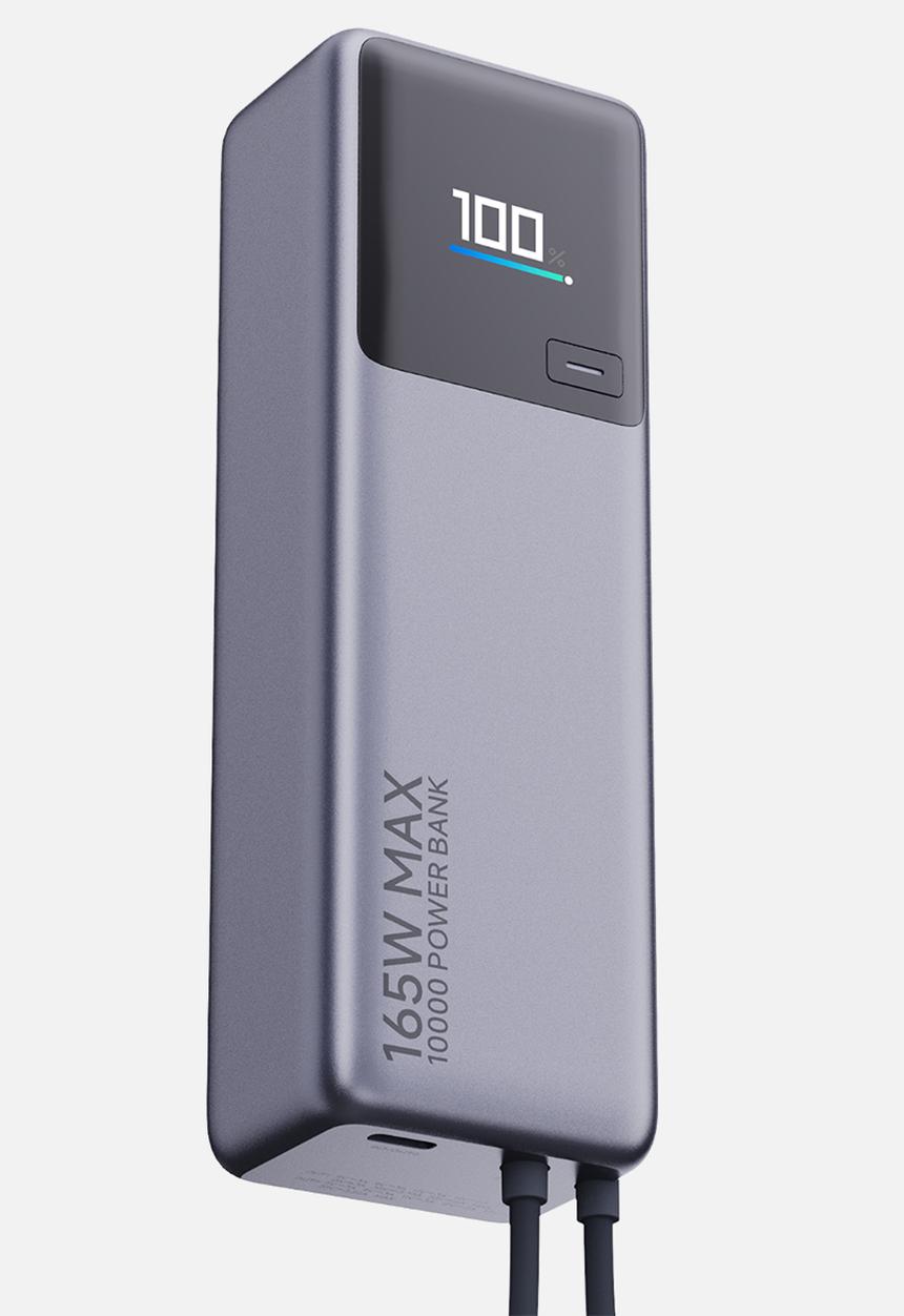 Xiaomi - Xiaomi 165W Power Bank 10000mAh (Integrated Cable) - Silver