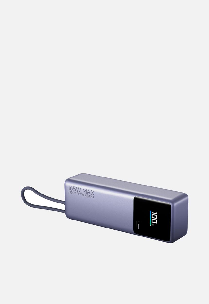 Xiaomi - Xiaomi 165W Power Bank 10000mAh (Integrated Cable) - Silver