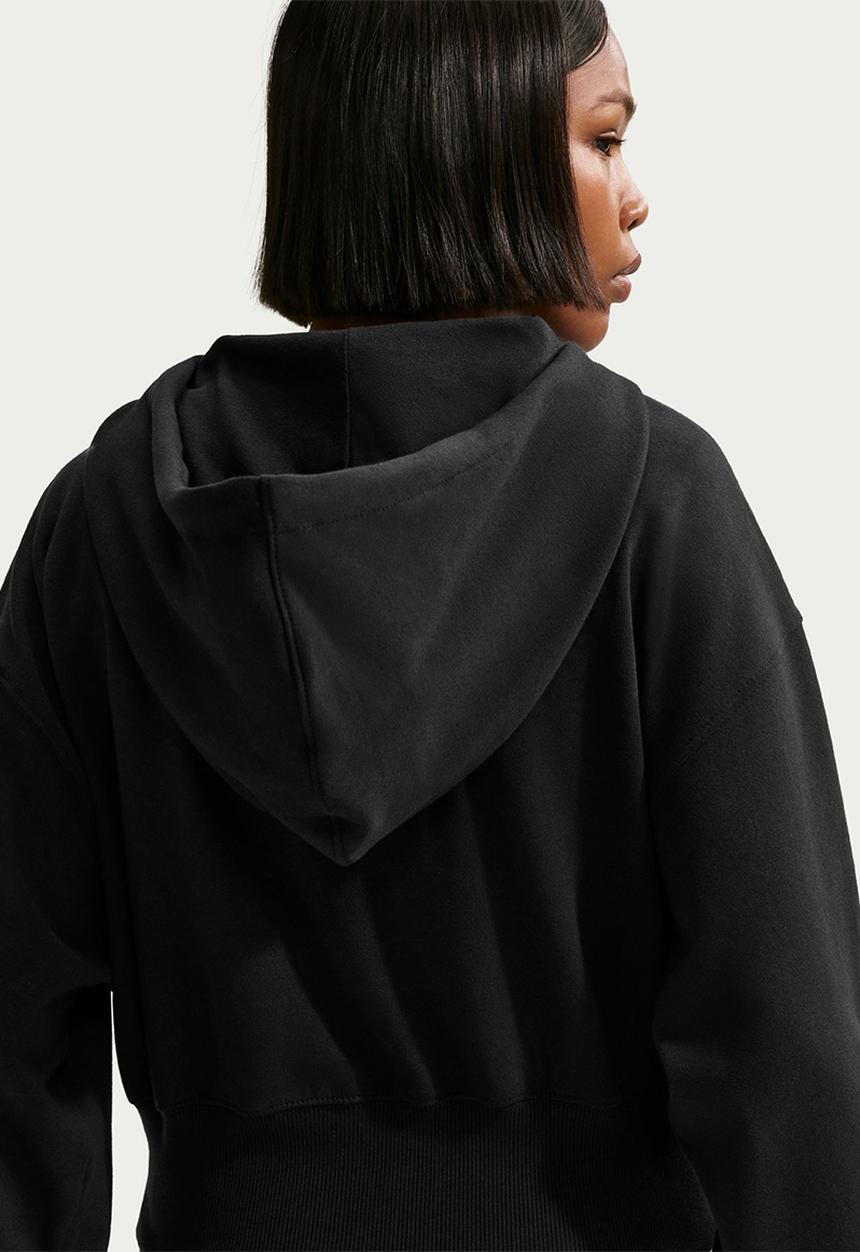 Nike - W Nk Phnx Flc Fz Hd Gls - Black