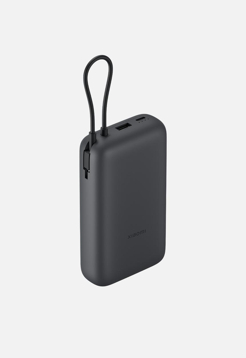Xiaomi - Xiaomi Power Bank 20000mAh (Integrated Cable) - Dark Grey