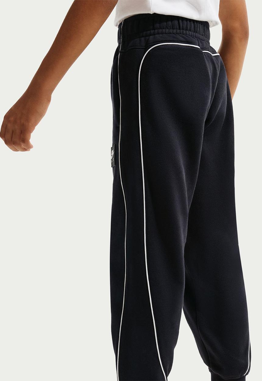 Nike - K Nk Air Flc Jggr - black/white/white