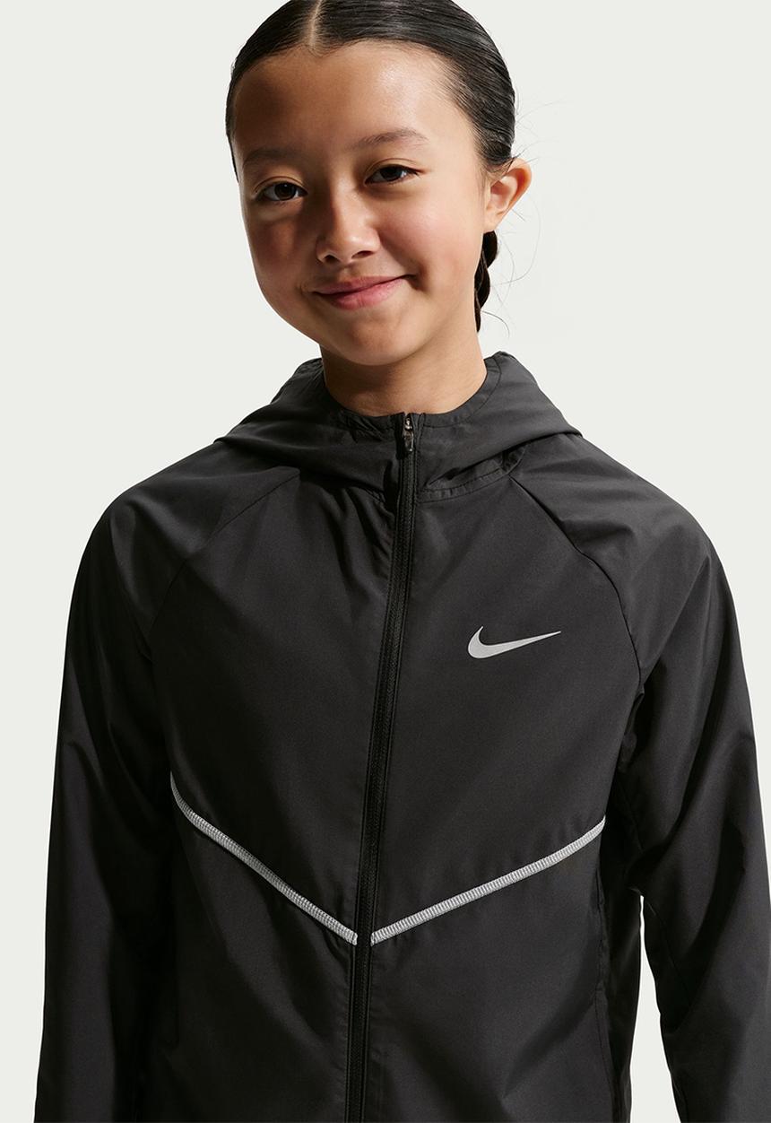 Nike - K Nk Uv + Repel Miler Jacket - black/reflective silv