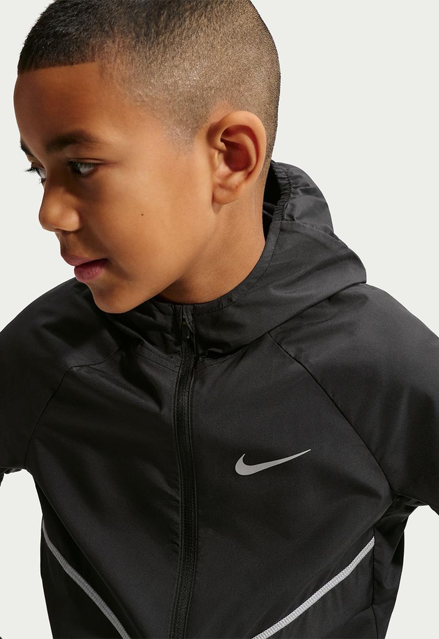 Nike - K Nk Uv + Repel Miler Jacket - black/reflective silv