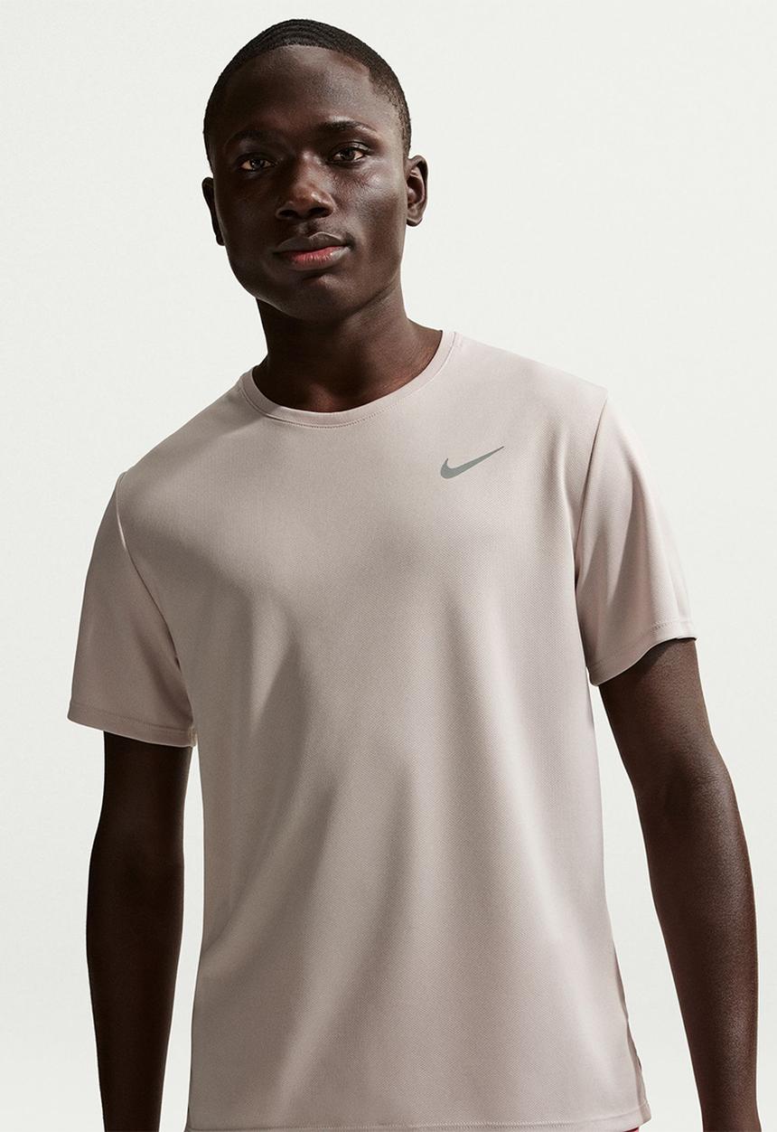 Nike - Dri-FIT UV Short-Sleeve Running Top - Grey
