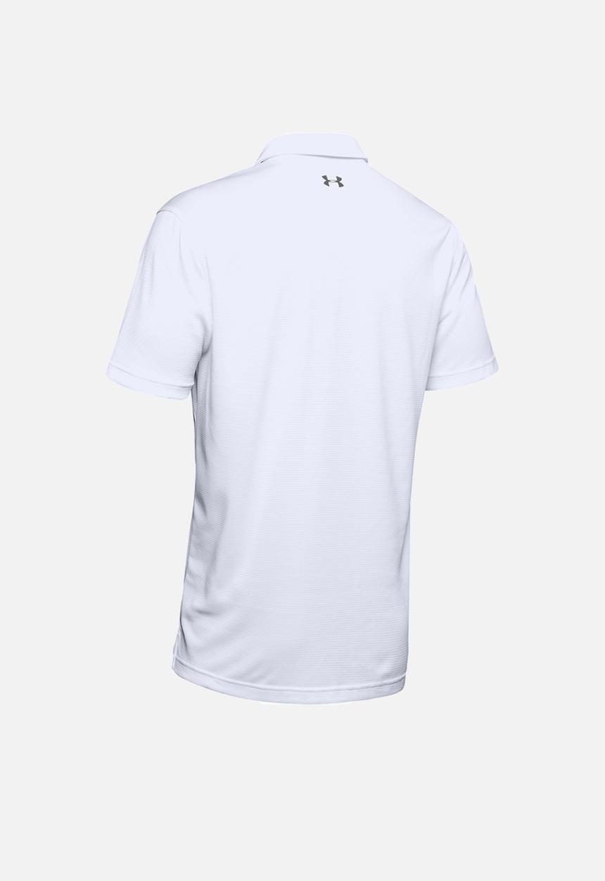 Under Armour - UA Tech Polo - White / Graphite / Graphite