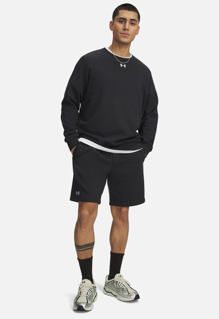 Under Armour - UA Rival Fleece Shorts - Black /  / White