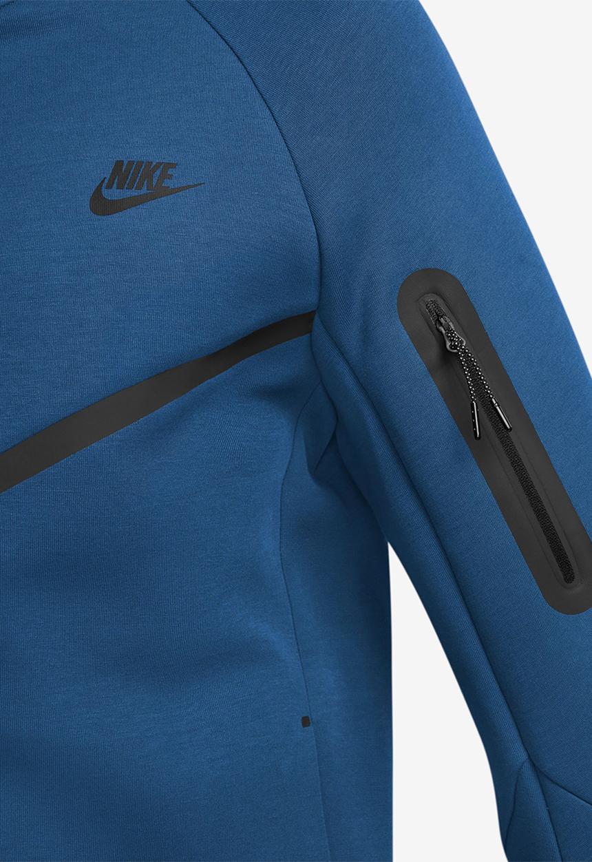Nike - Tech - Fleece Windrunner Full-Zip Hoody Jacket - Blue