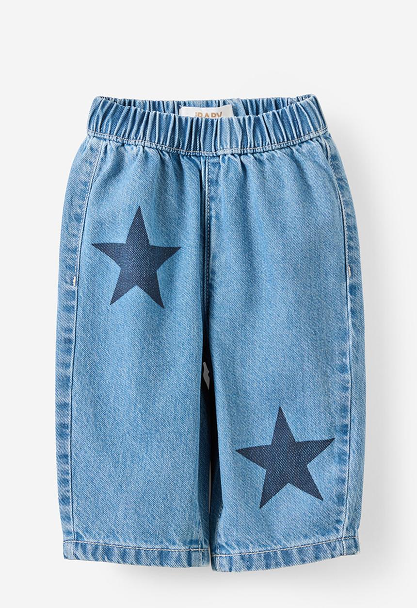 Cotton On - Jordan Barrel Denim Jean - Burleigh Blue Wash/Star