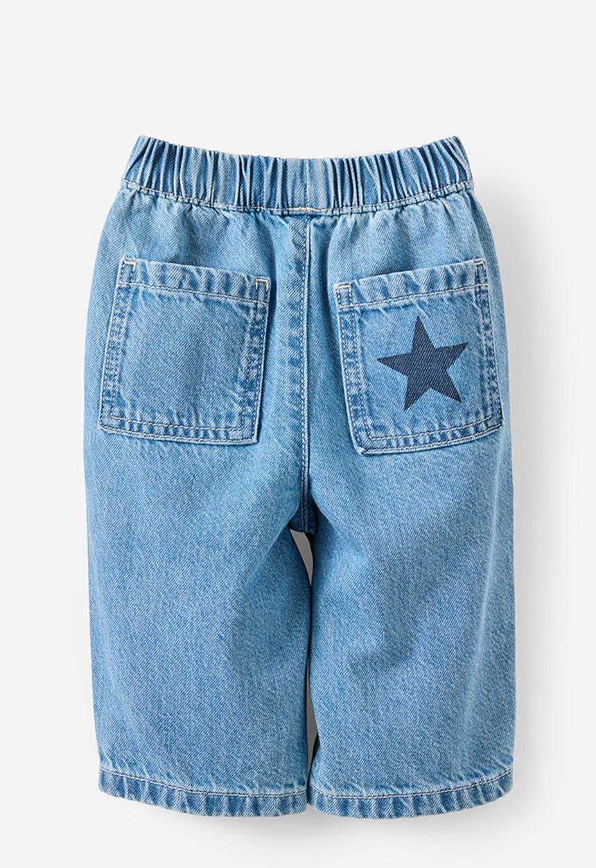 Cotton On - Jordan Barrel Denim Jean - Burleigh Blue Wash/Star