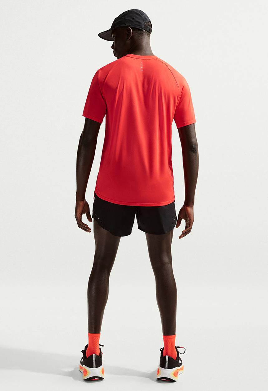 Nike - Stride  Dri-FIT ADV Short-Sleeve Running Top - Orange