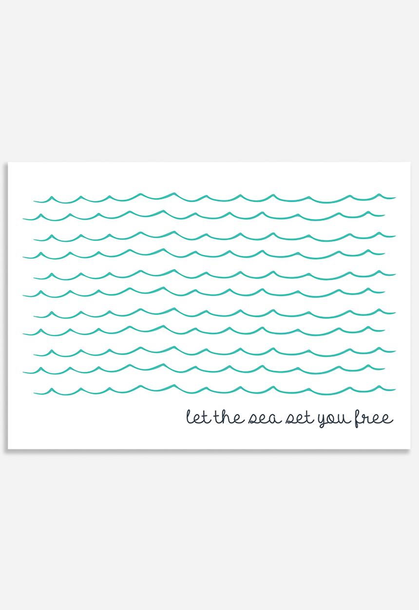 Sundays Creative - Let the sea set you free