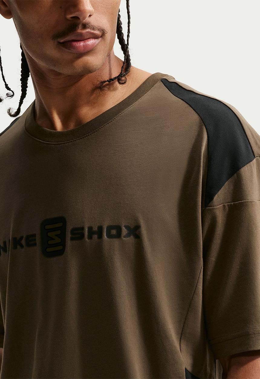 Nike -  NSW Shox Men's T-Shirt - Dark Hazel/Black ...