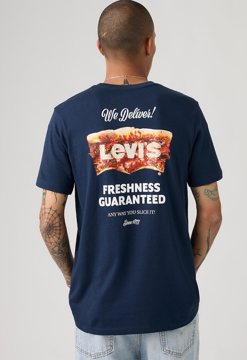 Levi’s® - Graphic Crewneck Tee Za Levis Pizza 1 Dr
