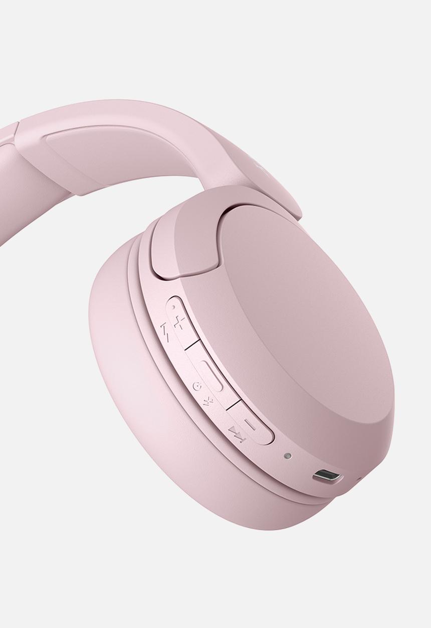 Sony - Sony WH-CH520 Bluetooth On-Ear Headphones - Pink