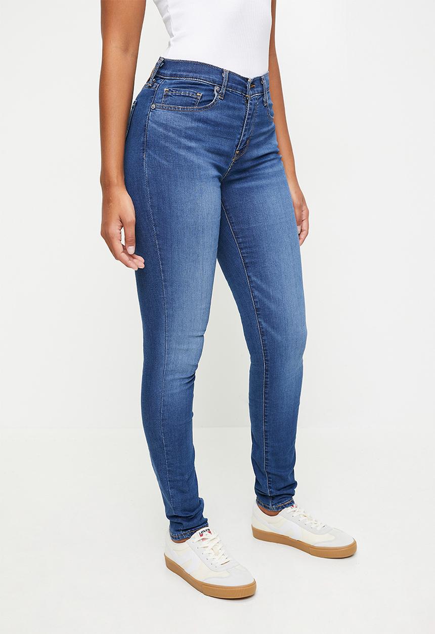 Levi’s® - Curvy Hirise Superskinny - Loud Cool Mid