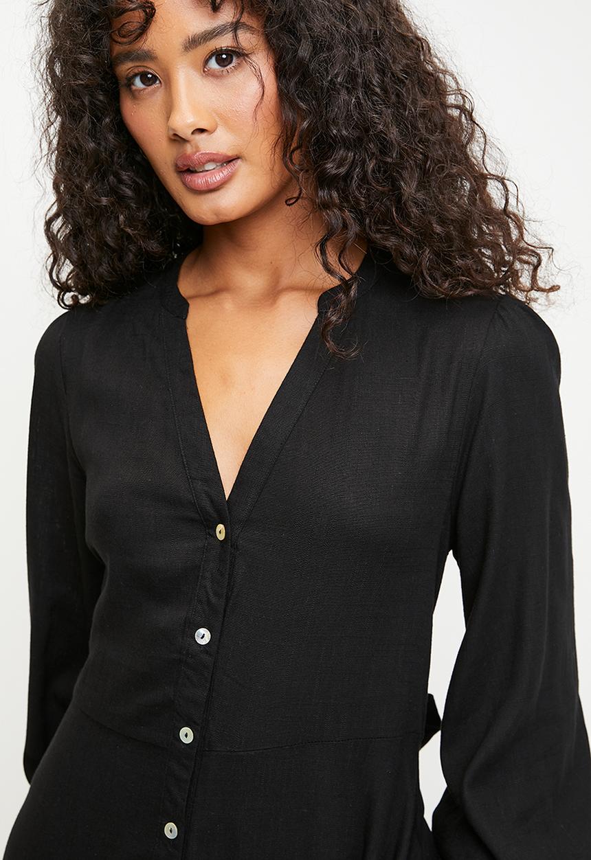 MILLA - Black Midi dress - black 