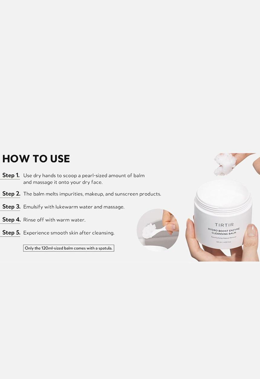 TIRTIR - Hydro Boost Enzyme Cleansing Balm