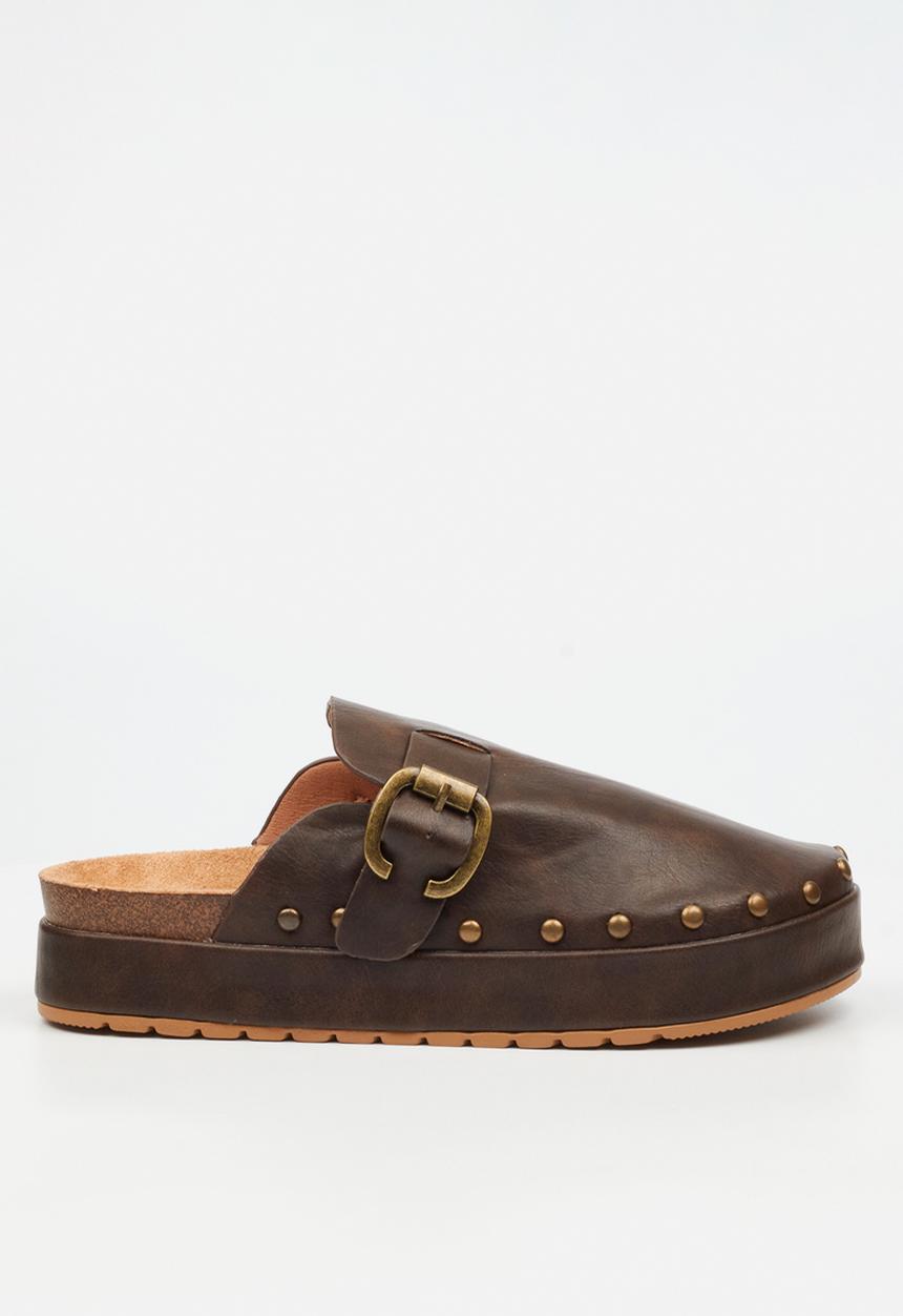 Butterfly Feet - Aruna 2 mule - chocolate