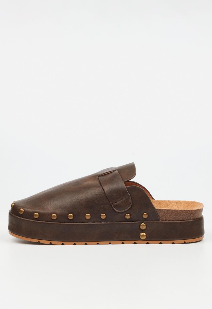 Butterfly Feet - Aruna 2 mule - chocolate