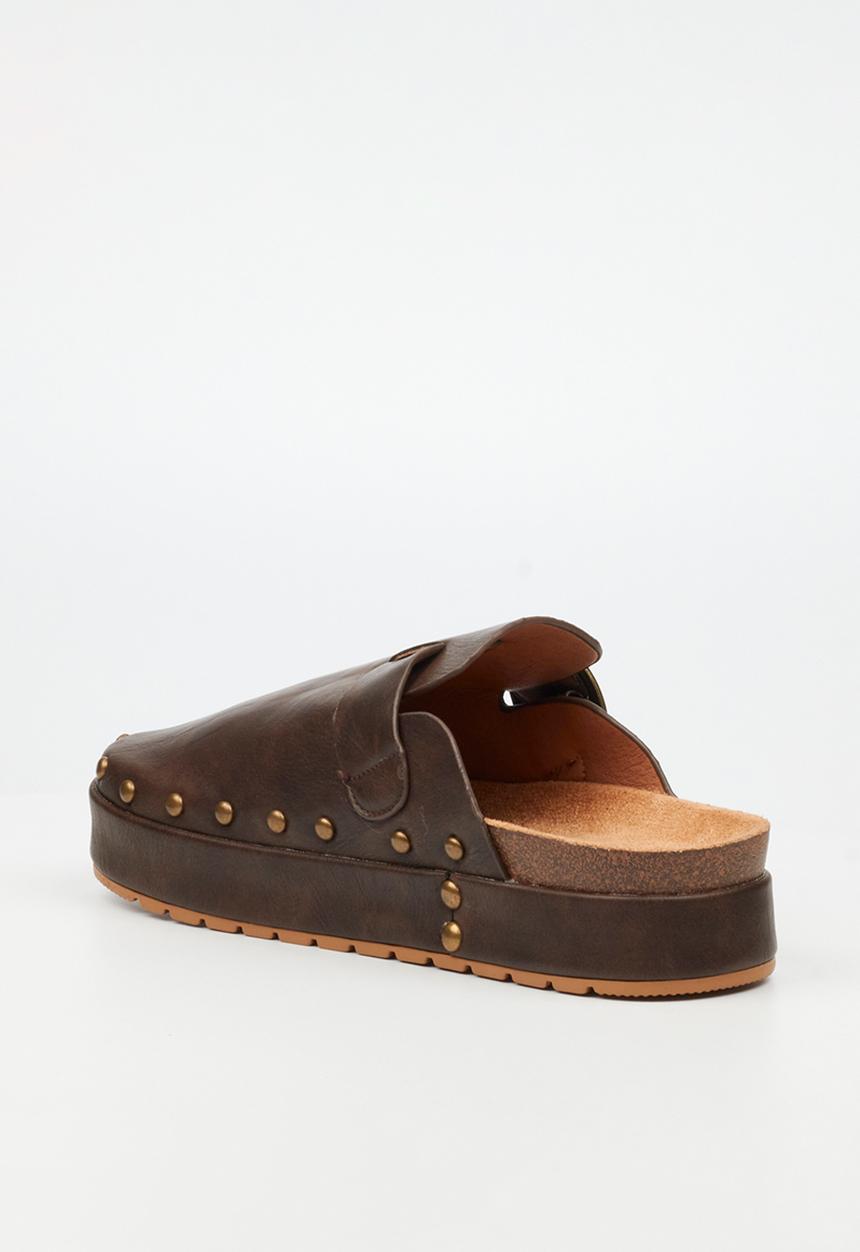 Butterfly Feet - Aruna 2 mule - chocolate