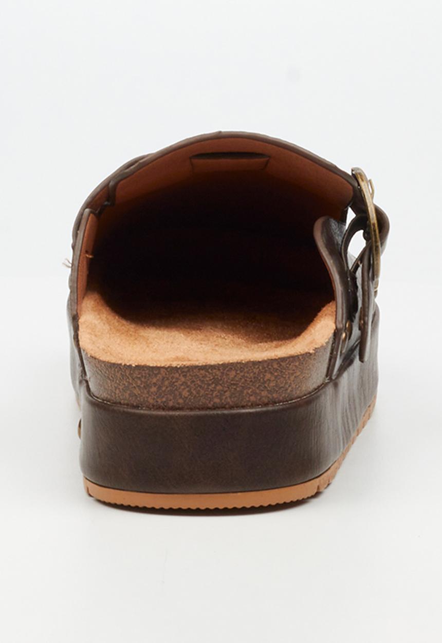 Butterfly Feet - Aruna 2 mule - chocolate
