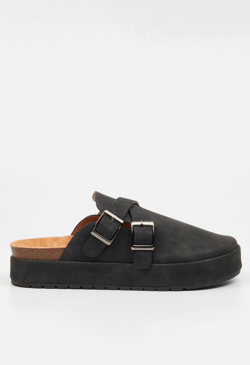 Butterfly Feet - Aruna 3 mule - black