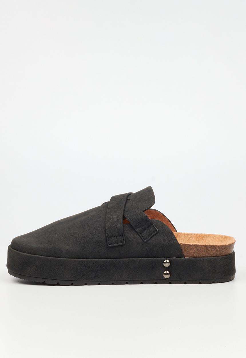 Butterfly Feet - Aruna 3 mule - black