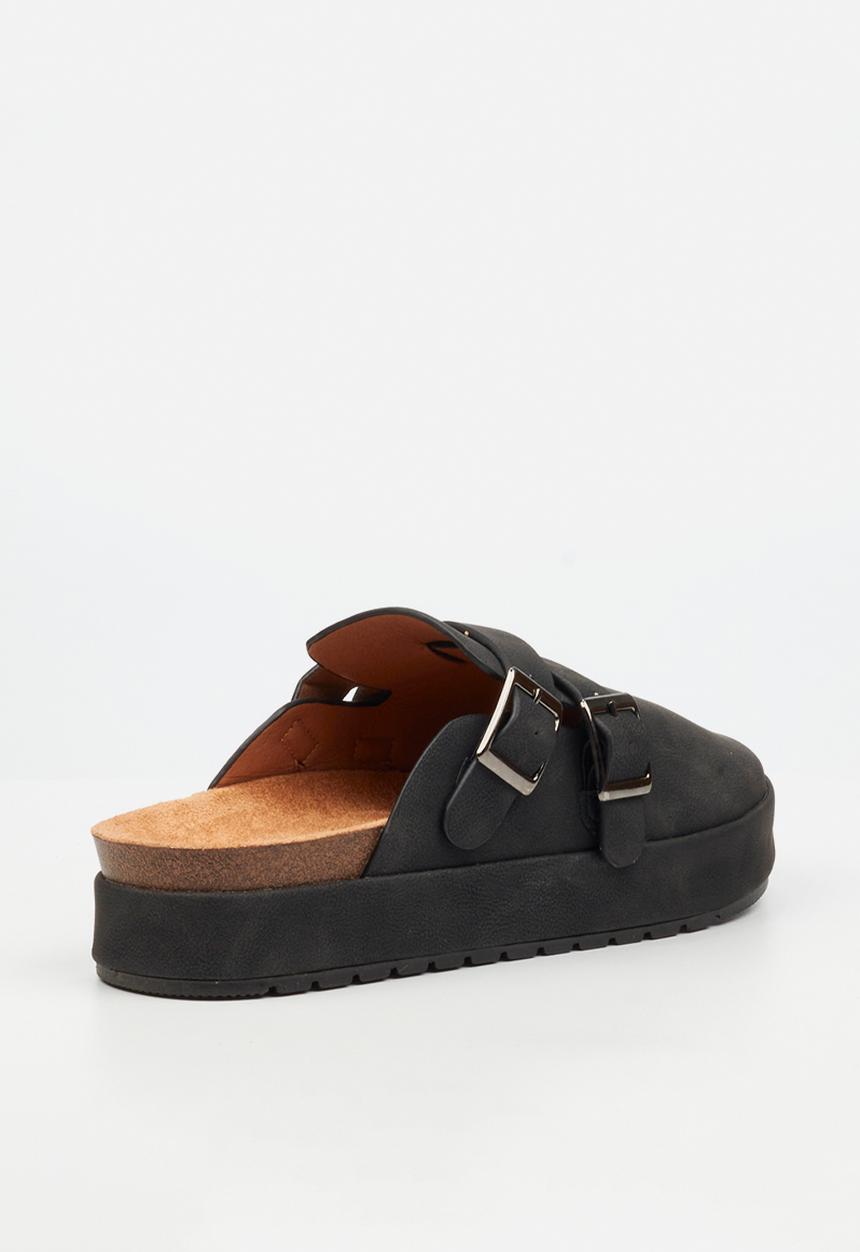 Butterfly Feet - Aruna 3 mule - black