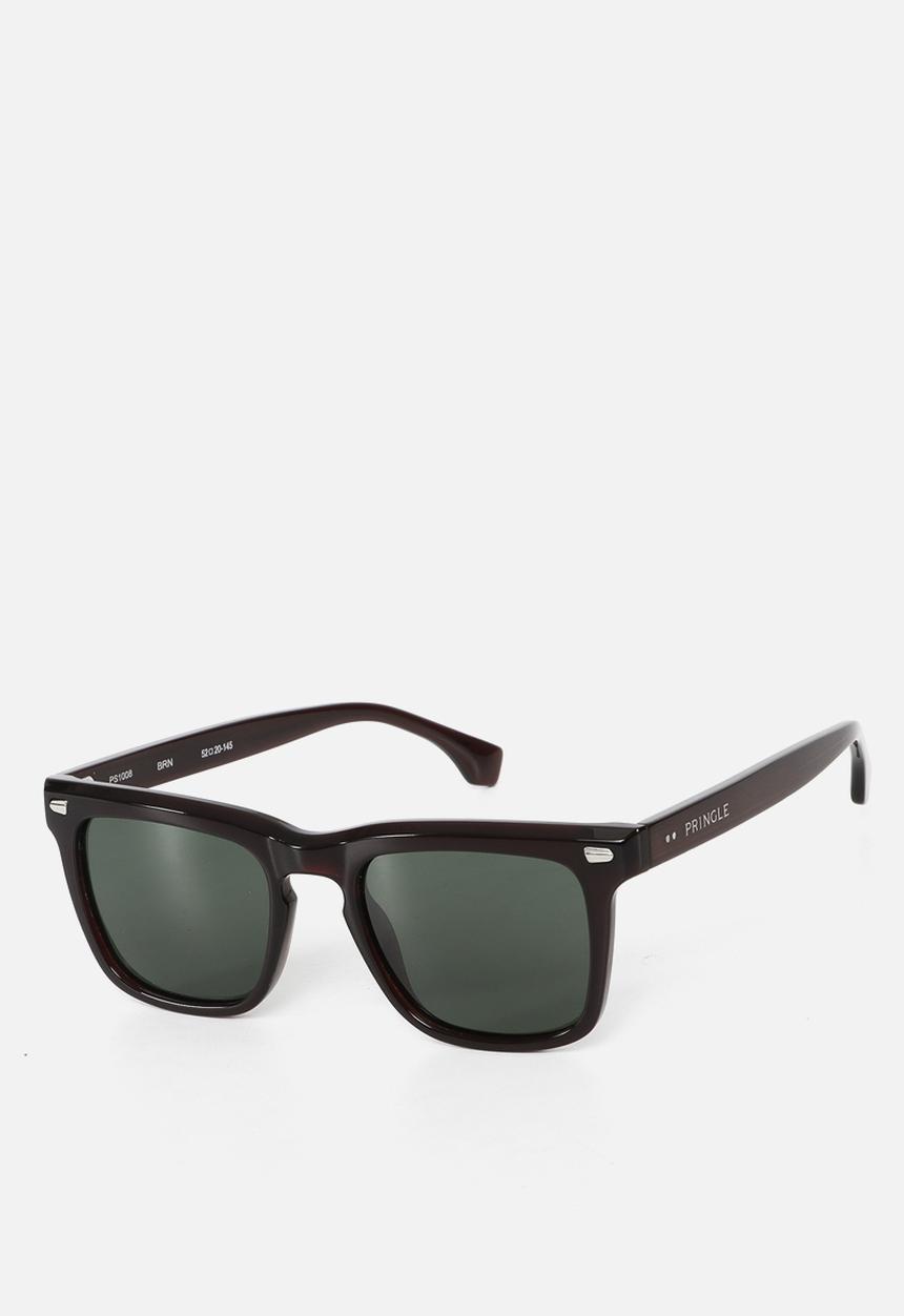 Pringle of Scotland - Pringle Polarized Sunglasses 52mm - Shiny Dark Brown