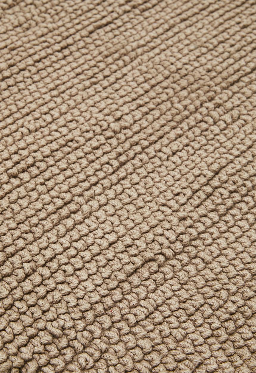 Sixth Floor - Handwoven cotton bathmat - stone