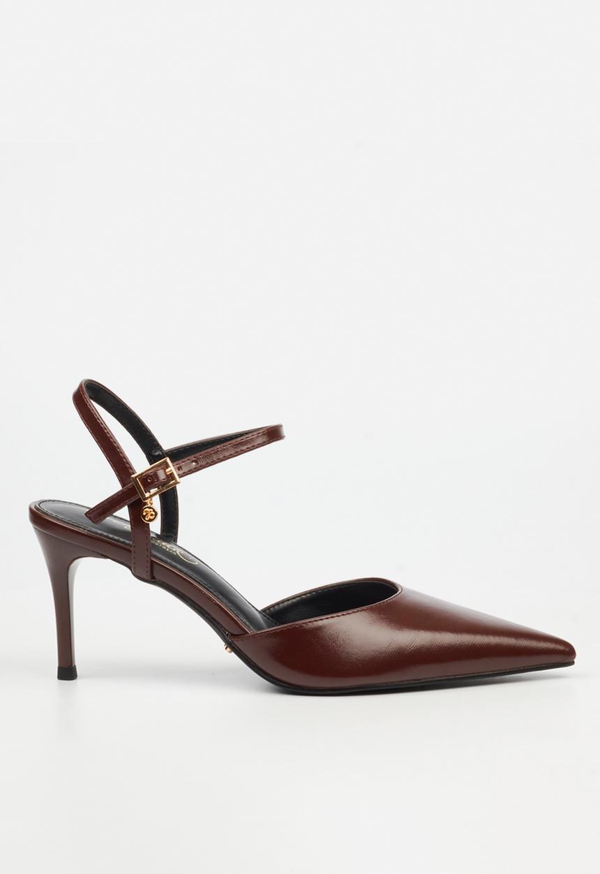 Miss Black - Gallery 1 heel - chocolate