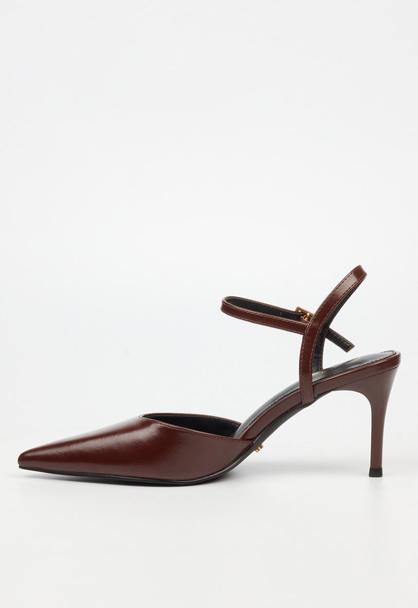 Miss Black - Gallery 1 heel - chocolate