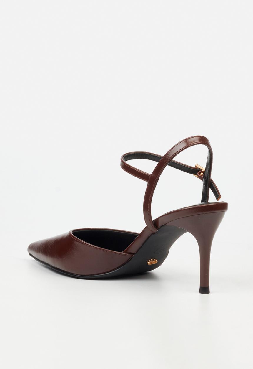 Miss Black - Gallery 1 heel - chocolate