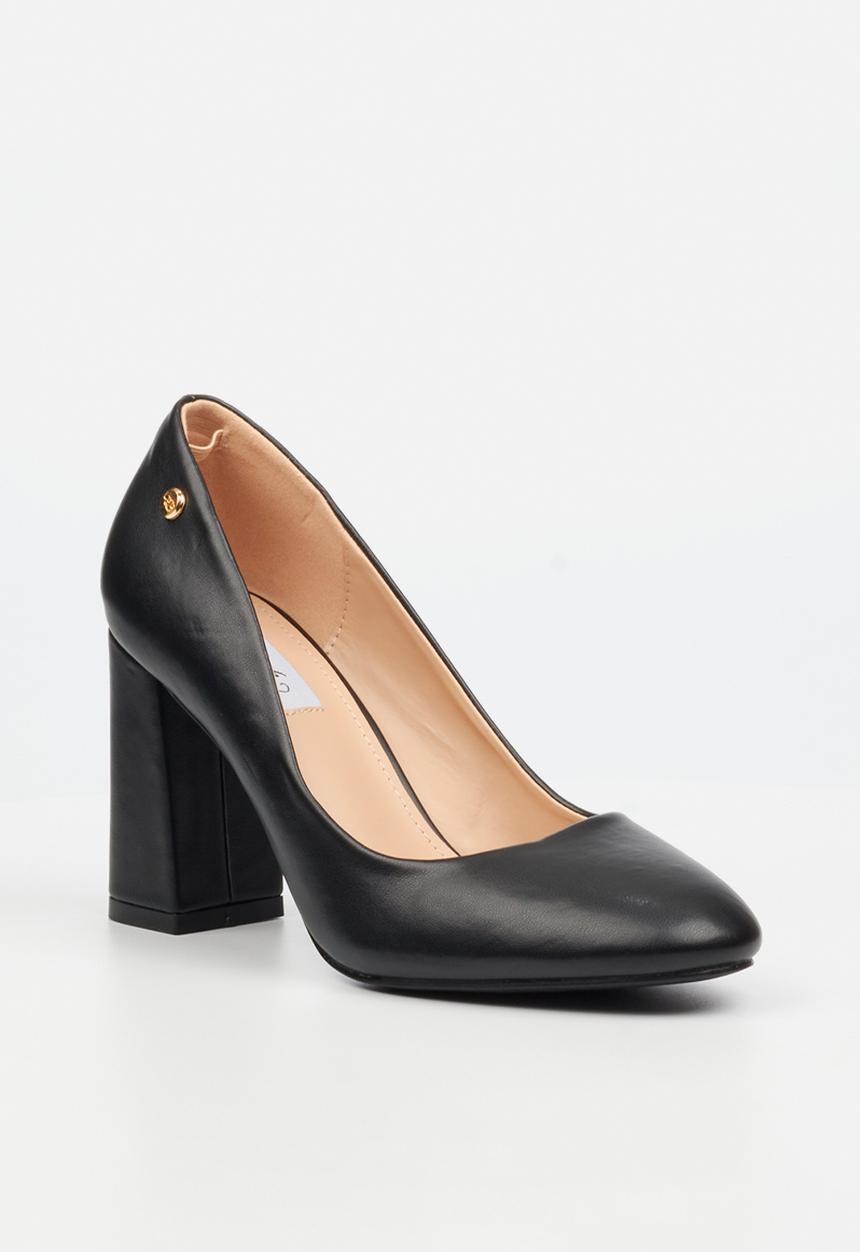 Miss Black - Nell 1 pump block heel  - black