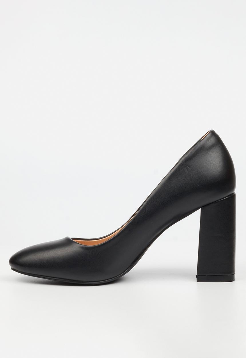 Miss Black - Nell 1 pump block heel  - black