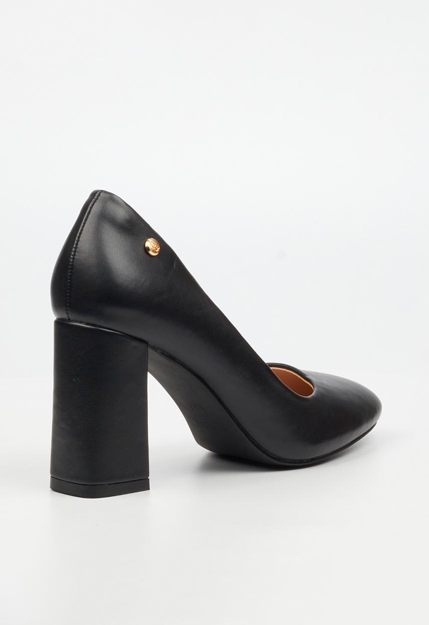 Miss Black - Nell 1 pump block heel  - black