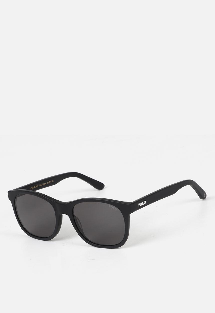 POLO - Christian Polarized Sunglasses 56mm - Matte Black