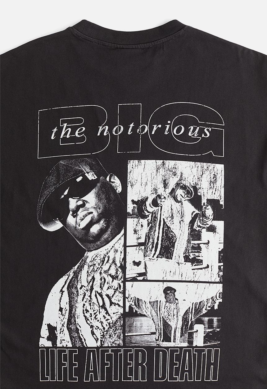 Oversized fit t-shirt - black/the notorious b.i.g. - 1159823075