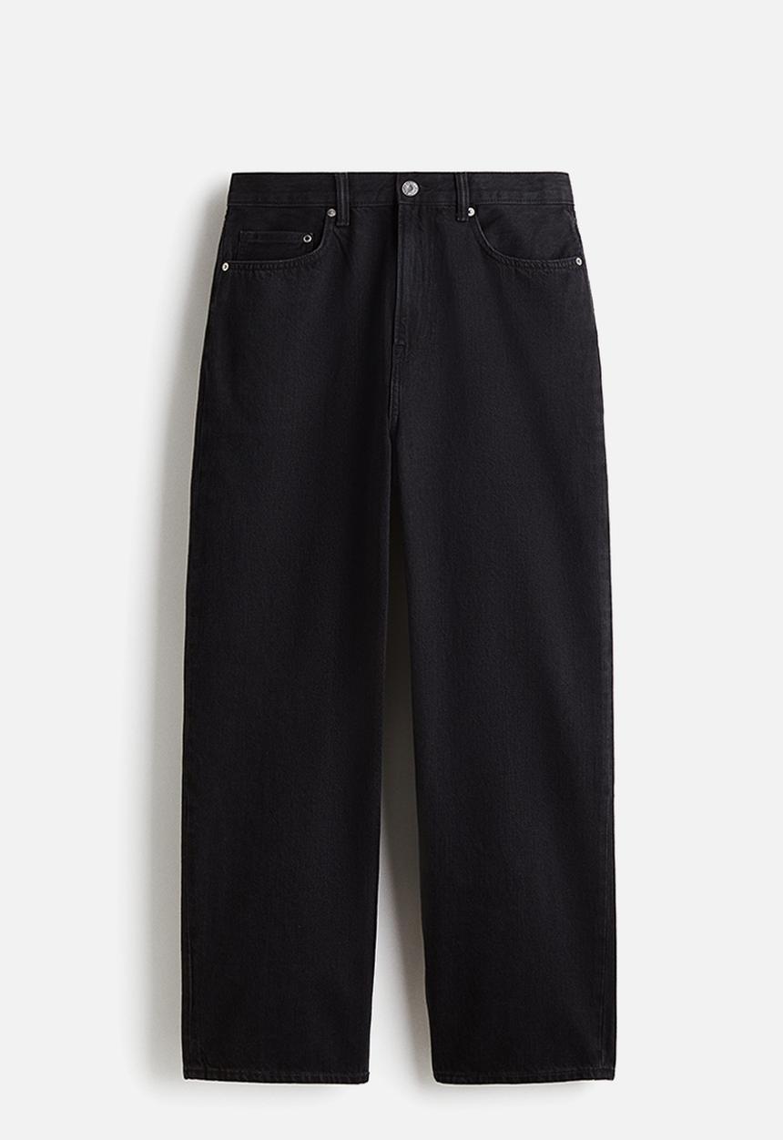 H&M - Baggy jeans - black