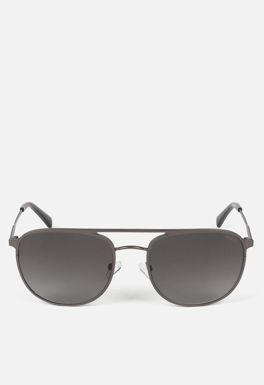 POLO - Curtis Polarized Sunglasses 56mm - Matte Gunmetal