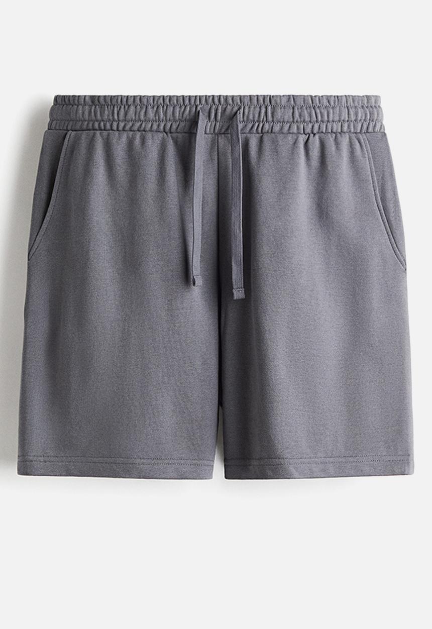 H&M - Regular fit sweatshorts - dark grey 