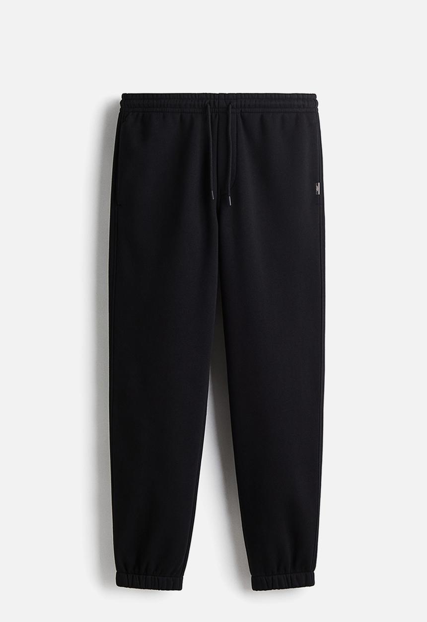 H&M - Regular fit sweatpants - black
