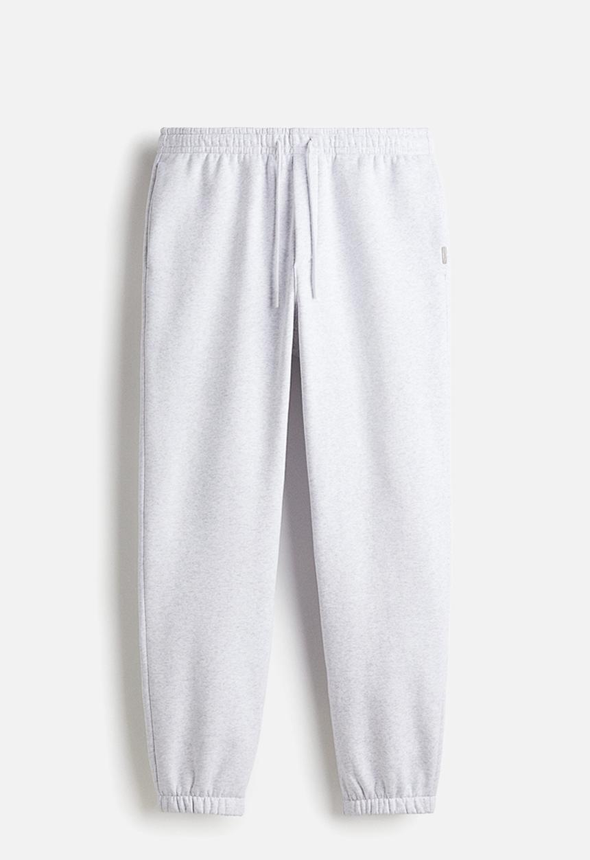 H&M - Regular fit sweatpants - grey marl 
