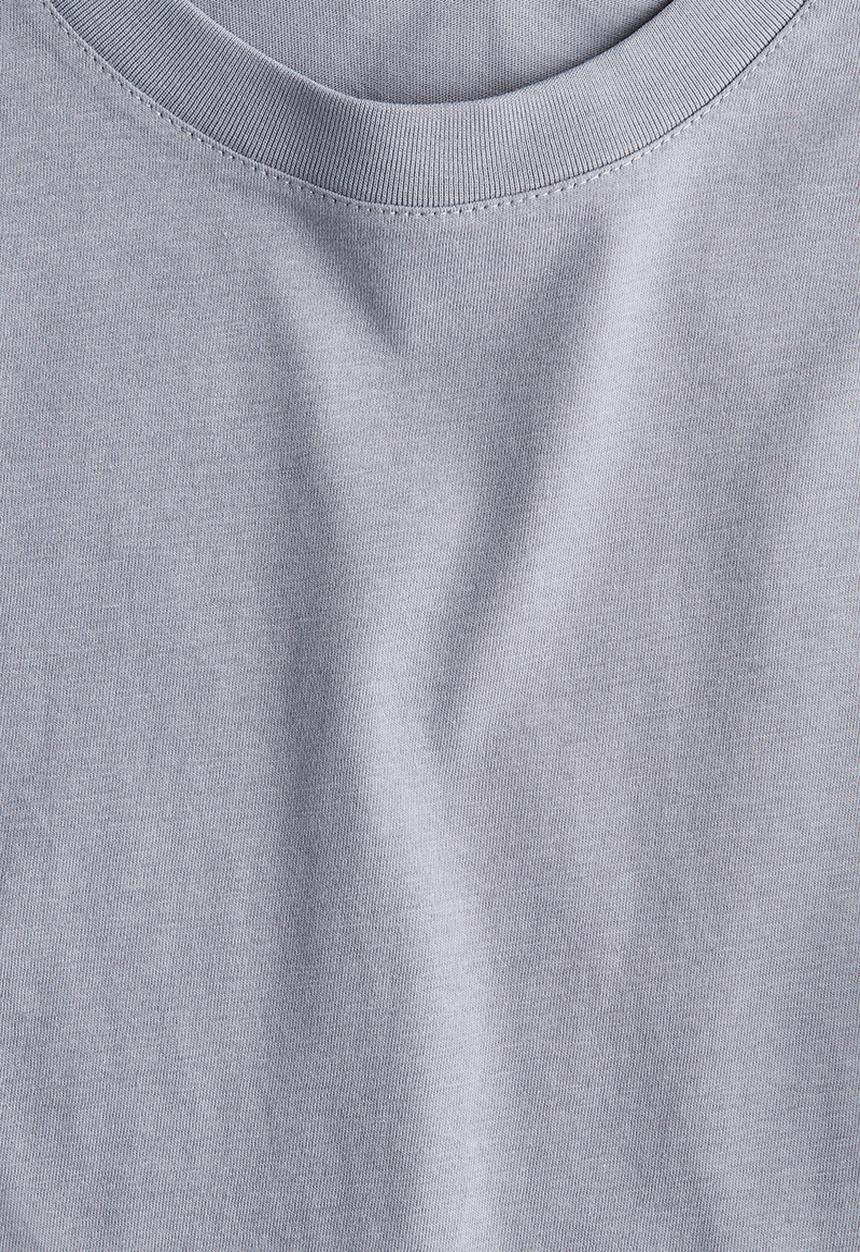 H&M - Cotton T-shirt - grey