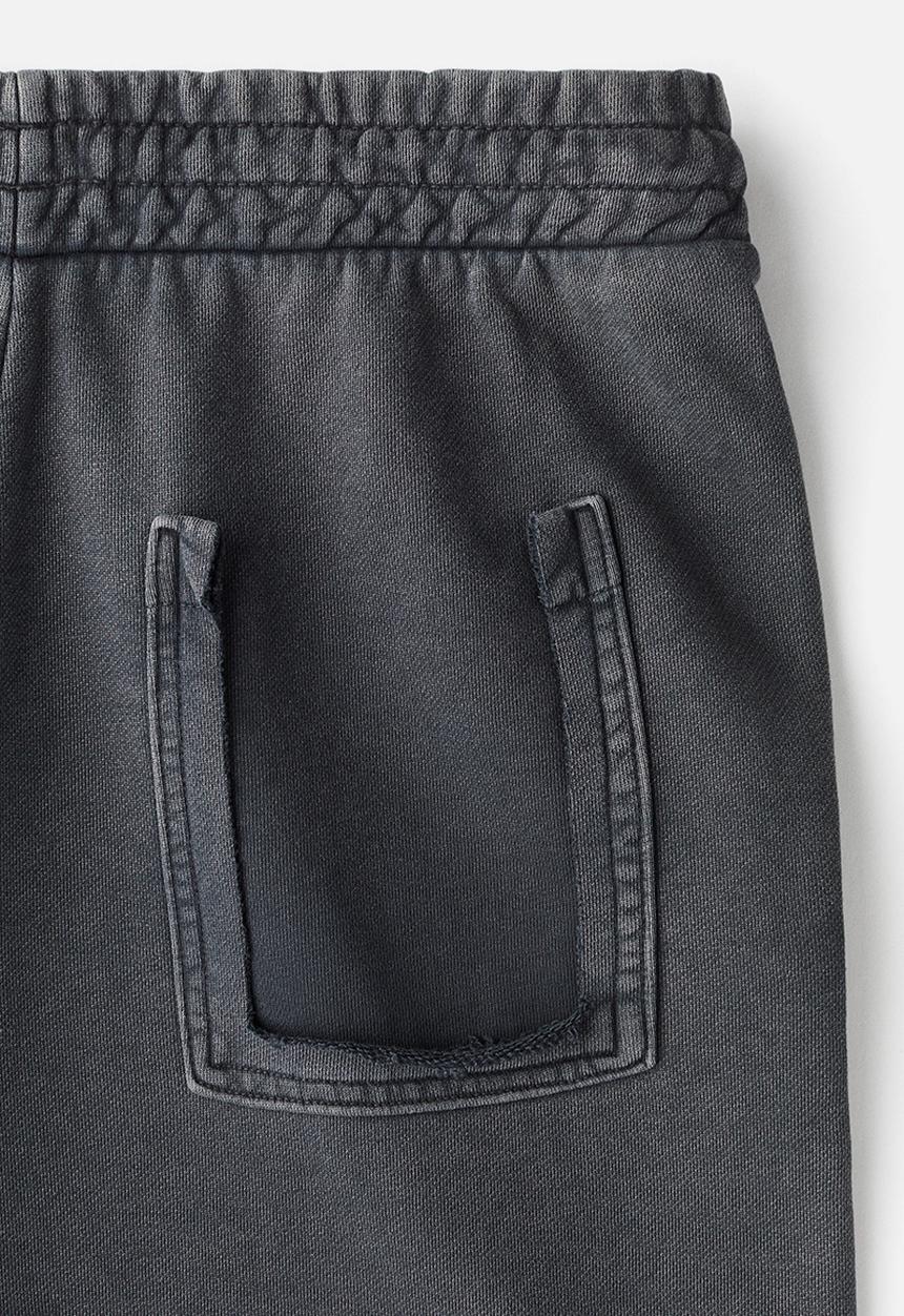 H&M - Relaxed fit washed sweatpants - dark grey