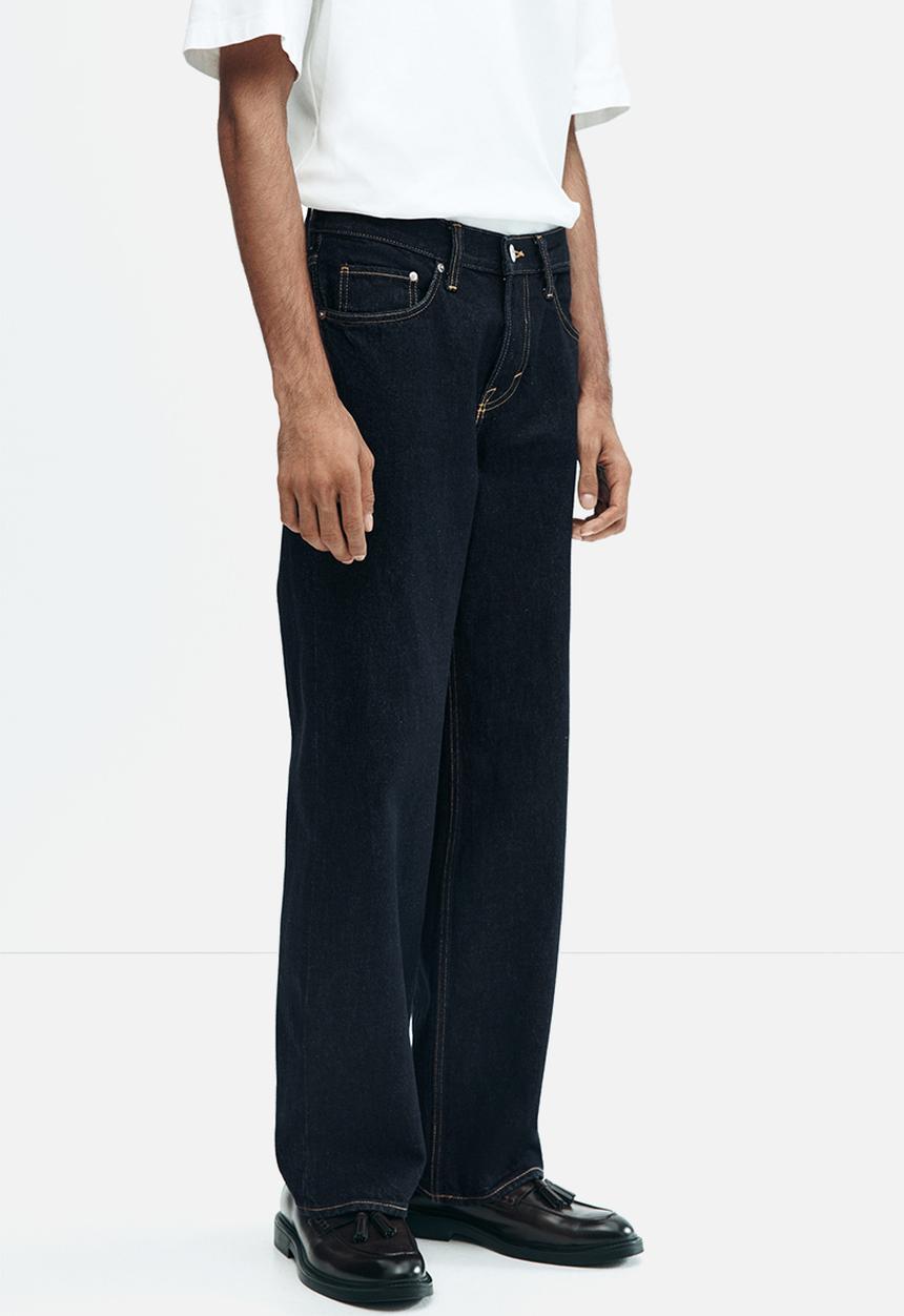 H&M - Relaxed jeans - dark denim blue