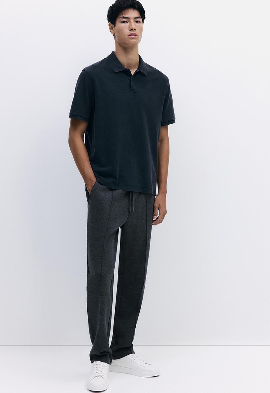 H&M - Regular fit tailored joggers - dark grey