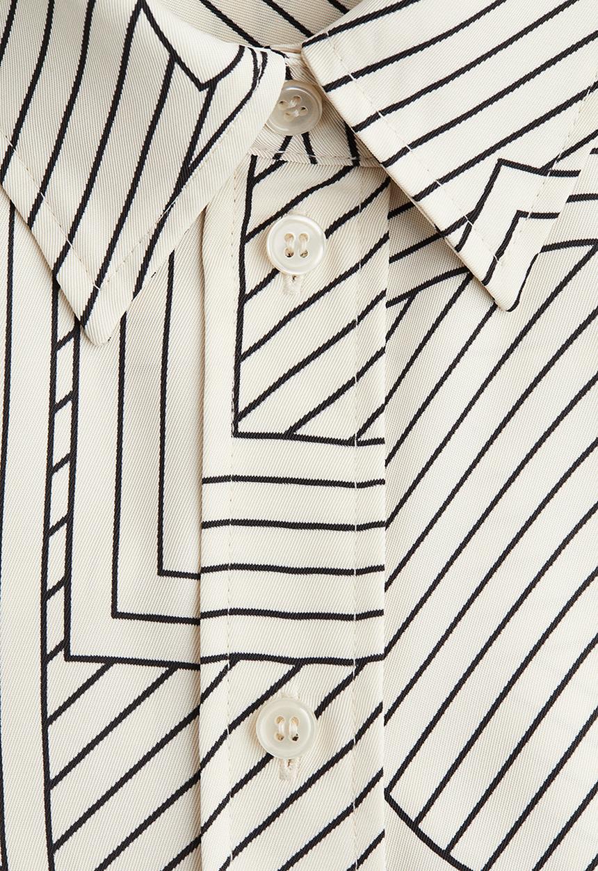 H&M - Shirt - cream/patterned