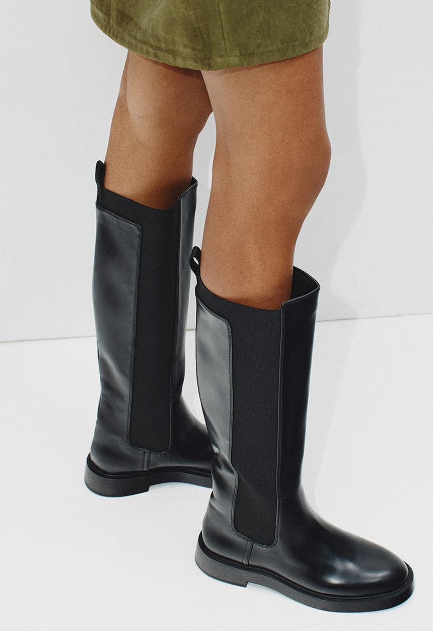 H&M - Knee-high boots - black