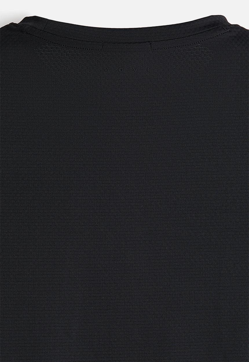 H&M - Muscle fit sports top with drymove™ - black